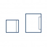 Serweta operacyjna dwuwarstwowa z przylepcem Alphatex